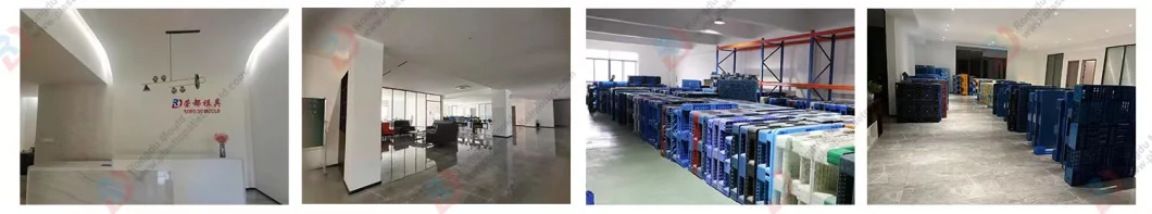 1200*1000*120mm HDPE/PP Flat Logistical Packaging Recycled Plastic Injection Nine Foot/Leg Pallet Mould