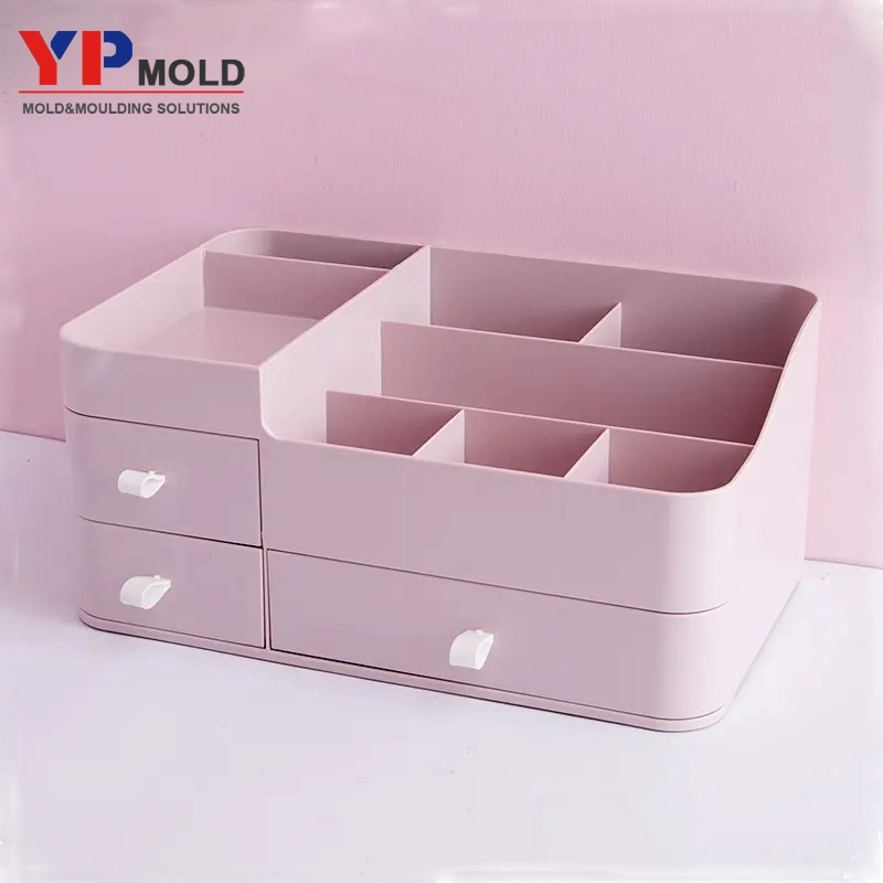 Injection Mold for Household Desktop Thickened Cosmetic Storage Box