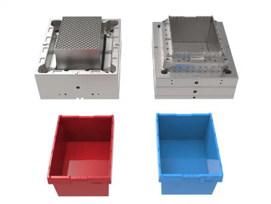 Caisses en plastique Moulage par injection de caisses de fruits industrielles