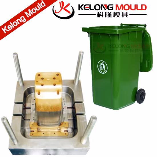 Fabricant de moulage par injection de poubelle à poussière Moule à déchets en plastique Grand moule de poubelle